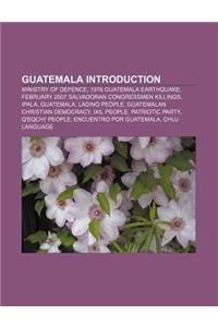 Guatemala Introduction
