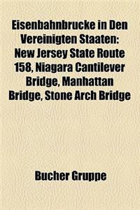 Eisenbahnbrucke in Den Vereinigten Staaten