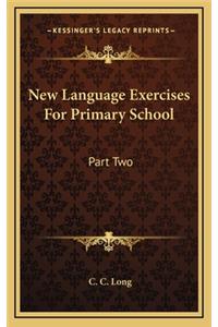 New Language Exercises For Primary School