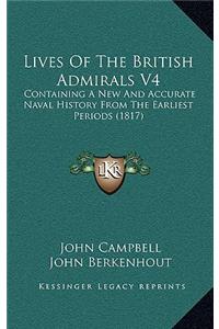 Lives Of The British Admirals V4