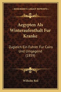 Aegypten ALS Winteraufenthalt Fur Kranke