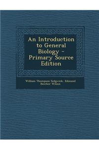 An Introduction to General Biology