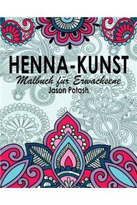 Henna-Kunst Malbuch für Erwachsene