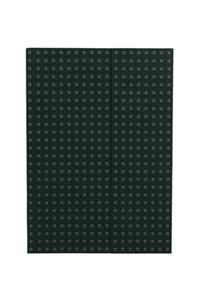 Black on Grey (Quadro) B5 Lined Notebook