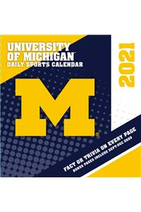 Michigan Wolverines 2021 Box Calendar