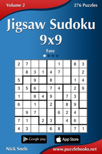 Jigsaw Sudoku 9x9 - Easy - Volume 2 - 276 Puzzles