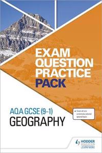 AQA GCSE (9-1) Geography Exam Question Practice Pack