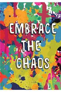 Embrace the Chaos: An Art Therapy Inspired Workbook for Adolescents