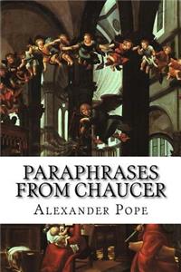 Paraphrases from Chaucer