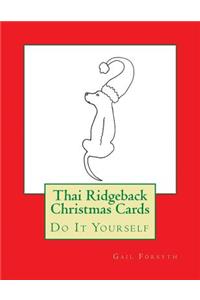 Thai Ridgeback Christmas Cards