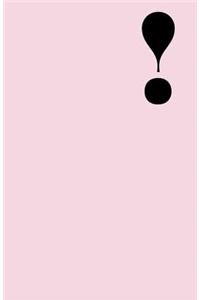 exclamation notebook