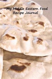 My Middle Eastern Food Recipe Journal