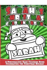 Sarah's Christmas Coloring Book