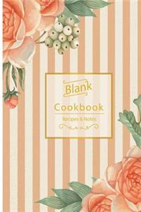 Blank Cook book Recipes & Notes