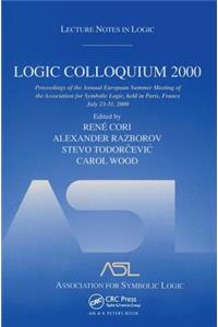 Logic Colloquium 2000 (Hardcover)