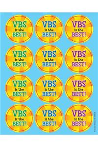 Vbs Is the Best! Shape Stickers