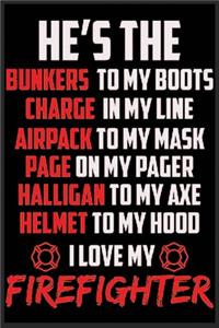 I Love My Firefighter