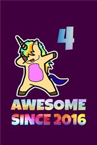 Dabbing Unicorn Awesome Since 1980 40th Birthday