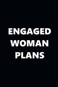2020 Daily Planner Engaged Woman Plans Black White 388 Pages