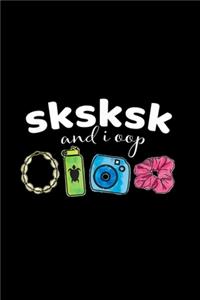 SKSK And I Oop Save the Turtles Puka Hydro Camera Scrunchie