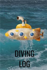 Diving Log: Track All of Your Dives With This Diving Log Book 6x9 Inches 120 Pages