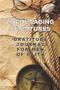 Encouraging Scriptures Gratitude Journal for Men of Faith