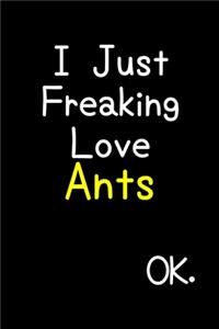 I Just Freaking Love Ants Ok.