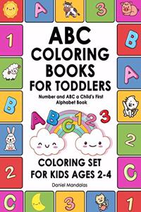 ABC Coloring Books for Toddlers
