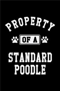 Property Of Standard Poodle