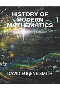 History of Modern Mathematics