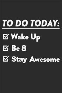 8 Year Old To Do List