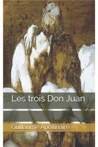 Les trois Don Juan
