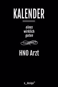 Kalender für HNO Ärzte / HNO Arzt / HNO Ärztin