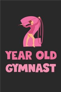 2 Year Old Gymnast Notebook - Gymnastics 2nd Birthday Gift Diary - Gymnast Writing Journal