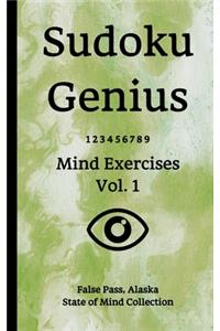 Sudoku Genius Mind Exercises Volume 1