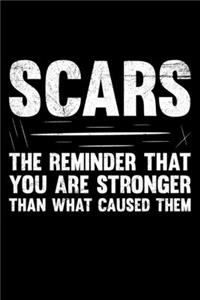 Scars The Reminder That You Are Stronger Than What Caused Them