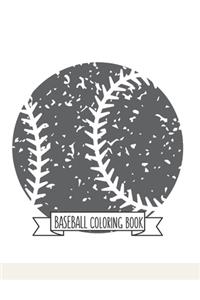 Baseball Coloring Book