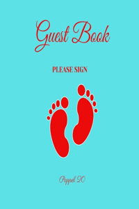 Baby Boy Shower Guest Book