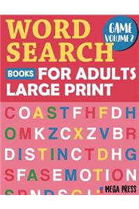 Word Search Books for Adults Large Print