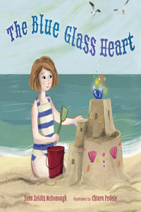 Blue Glass Heart
