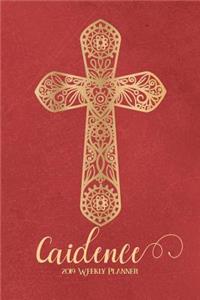 2019 Weekly Planner, Caidence