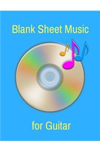 Blank Sheet Music For Guitar