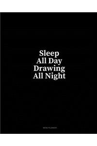 Sleep All Day Drawing All Night: Menu Planner