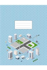 Isometric Graph Notebook - 3D Grid Paper