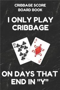 Cribbage Score Board Book
