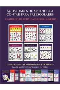 Cuaderno de actividades con números (Actividades de aprender a contar para preescolares)