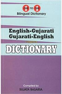 English-Gujarati & Gujarati-English One-to-One Dictionary. Script & Roman (Exam-Suitable)