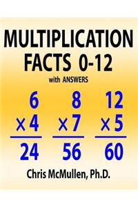 Multiplication Facts 0-12 with Answers