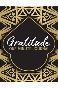 Gratitude One minnute Journal