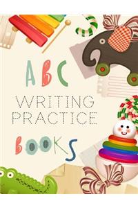 ABC Writing Practice Books